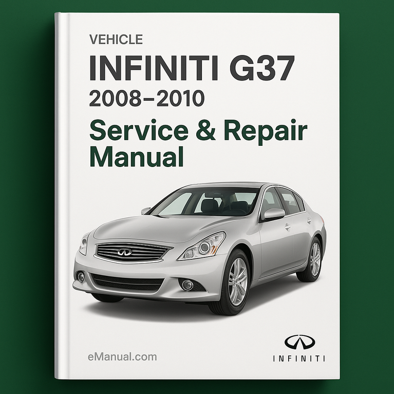 Manual de servicio y reparación del Infiniti G37 2008-2010