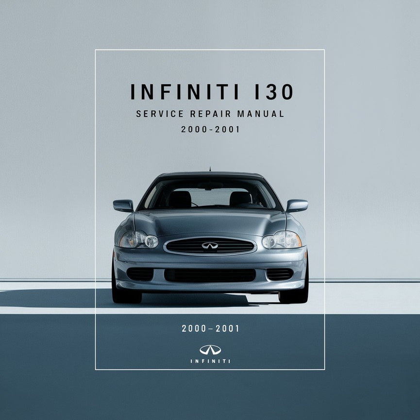 Manual de servicio y reparación del Infiniti I30 2000-2001