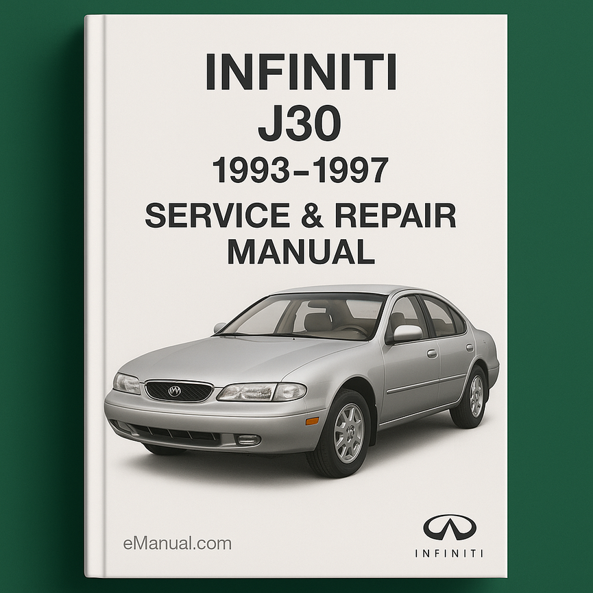 Manual de servicio y reparación del Infiniti J30 1993-1997