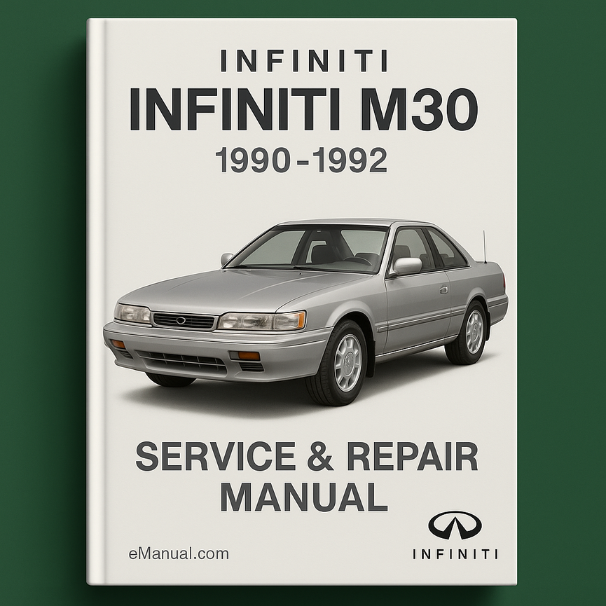 Infiniti M30 Service-Reparaturhandbuch 1990-1992