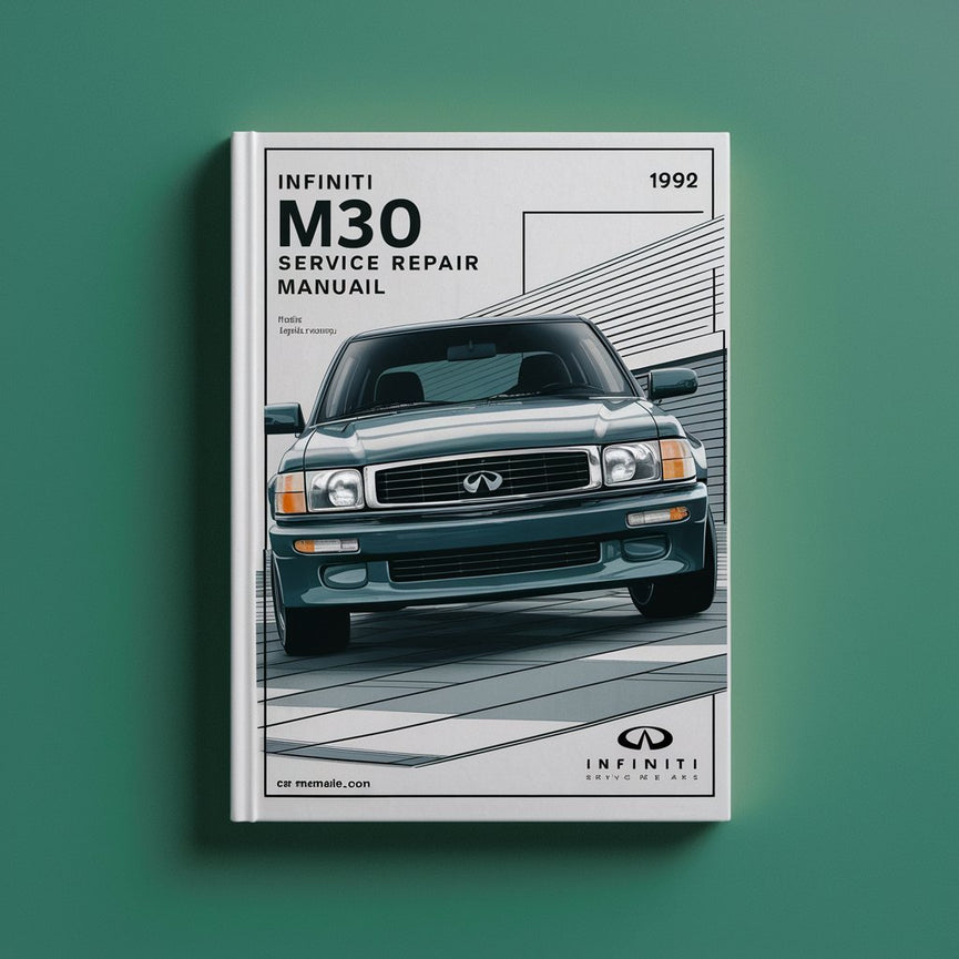 Manual de servicio y reparación del Infiniti M30 1990-1992