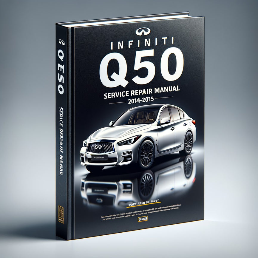 Manual de servicio y reparación del Infiniti Q50 2014-2015