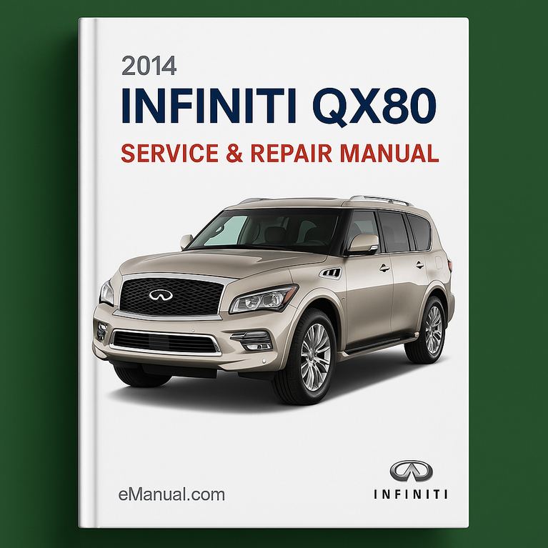 Manual de servicio y reparación del Infiniti QX80 2014