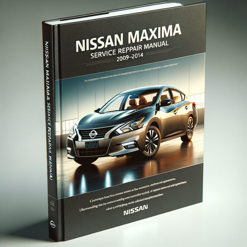 Manual de servicio y reparación del Nissan Maxima 2009-2014