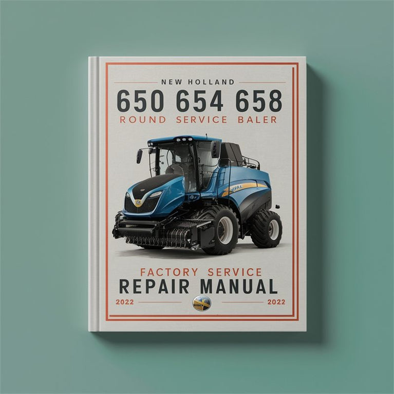 New Holland 650 654 658 Round Baler Service Repair Workshop Manual PDF