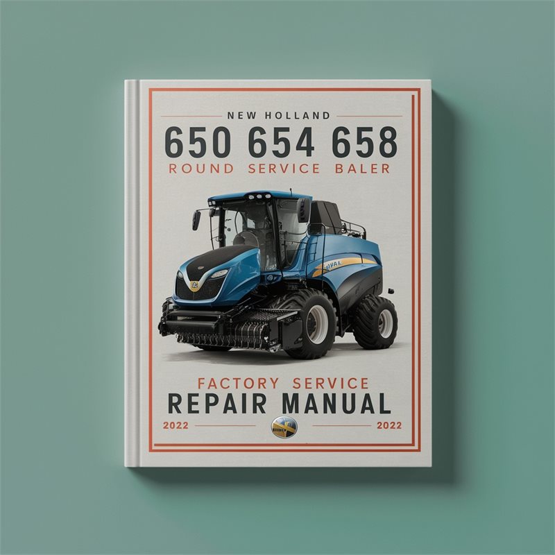 New Holland 650 654 658 Round Baler Service Repair Workshop Manual PDF