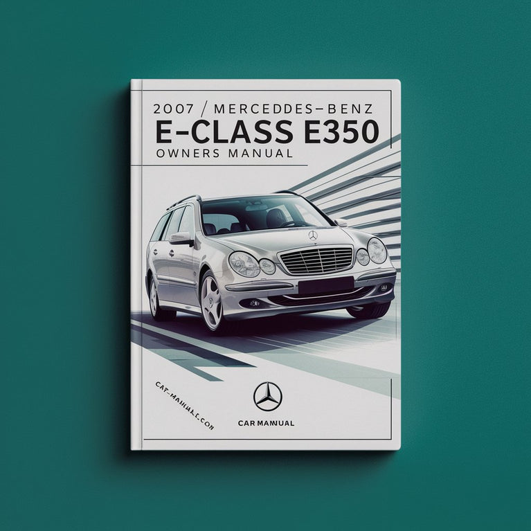 Manual del propietario del Mercedes-Benz Clase E E350 4matic 2007