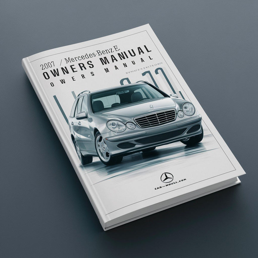 Manual del propietario del Mercedes-Benz Clase E E550 2007