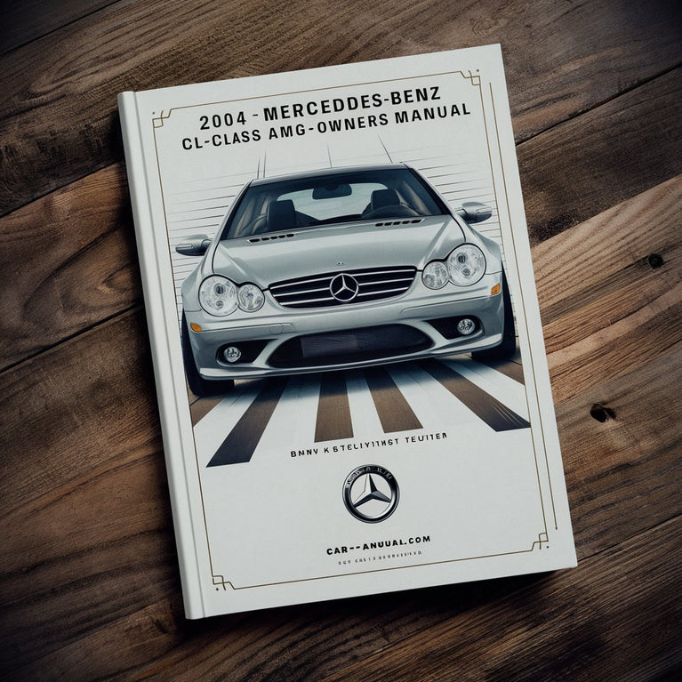 Manual del propietario del Mercedes-Benz Clase CL CL55 AMG 2004