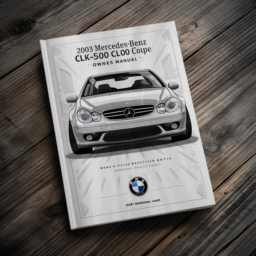 Manual del propietario del Mercedes-Benz Clase CLK CLK500 Coupé 2003