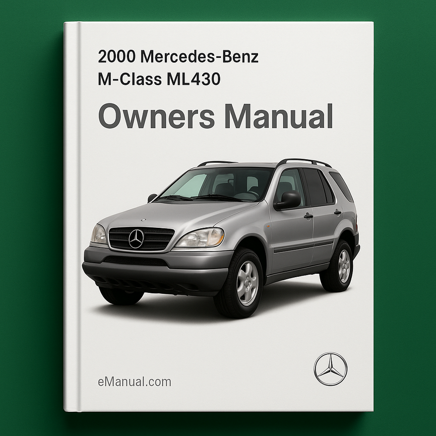 2000 Mercedes-Benz M-Class ML430 Owners Manual