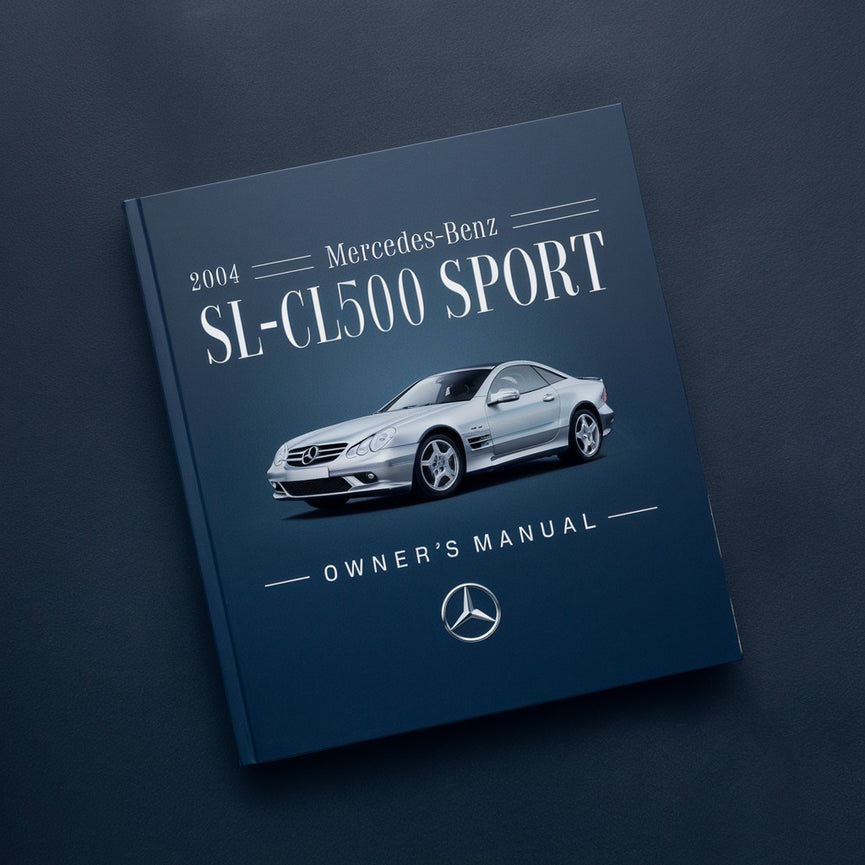 Manual del propietario del Mercedes-Benz Clase SL SL500 Sport 2004