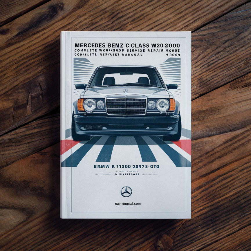 Manual completo de taller, reparación y servicio de Mercedes Benz Clase C Serie W202 1993 1994 1995 1996 1997 1998 1999 2000