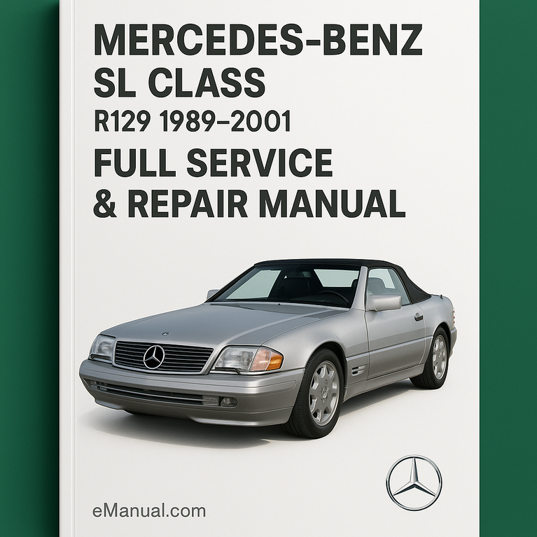 Mercedes Benz SL Class R129 1989-2001 Full Service & Repair Manual