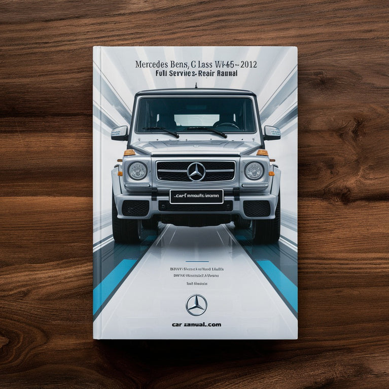 Mercedes Benz G-Klasse W463 1990-2012 Vollständiges Service- und Reparaturhandbuch