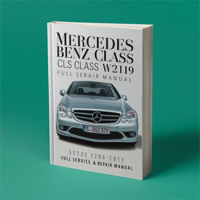 2008 Mercedes C-Class (W204) Service and Repair Manual PDF