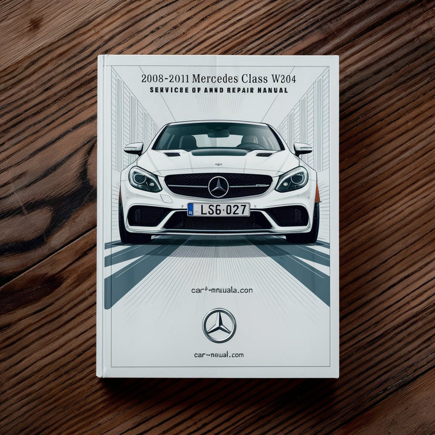 Manual de servicio y reparación del Mercedes Clase CLC W204 2008-2011