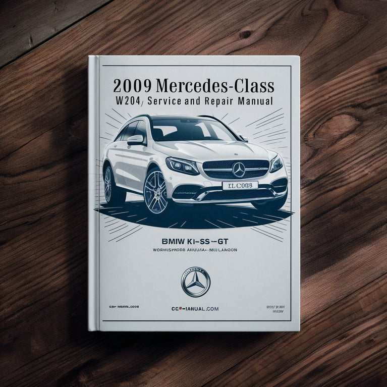 2009 Mercedes CLC-Klasse (W204) Service- und Reparaturhandbuch