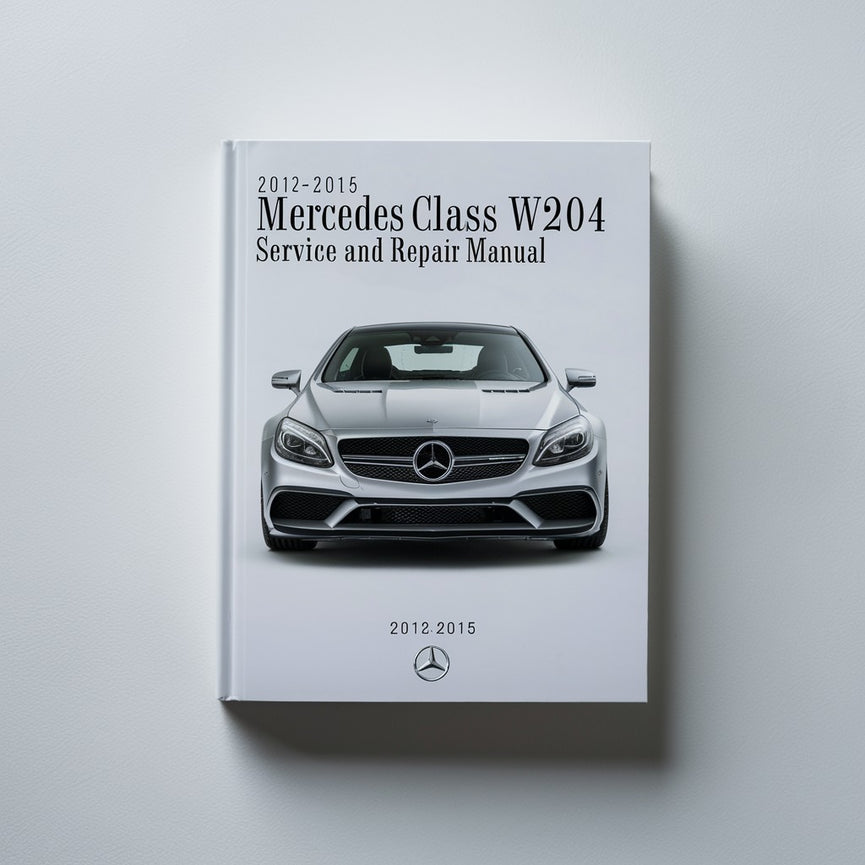 Manual de servicio y reparación del Mercedes Clase CLC W204 2012-2015