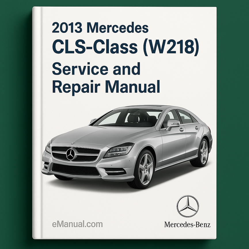 2013 Mercedes CLS-Class (W218) Service and Repair Manual