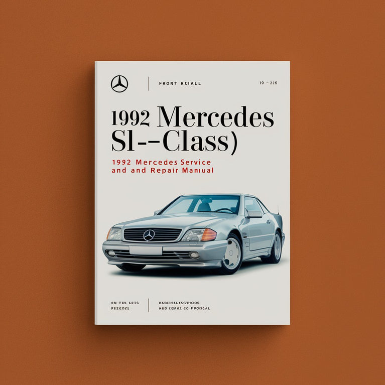 Manual de servicio y reparación del Mercedes Clase SL (R129) 1992