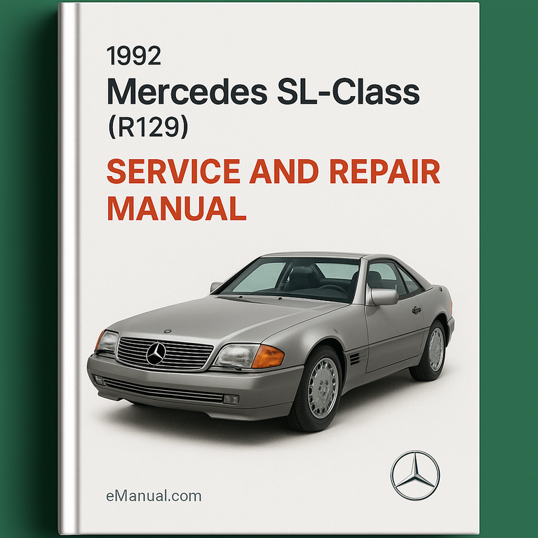 Manual de servicio y reparación del Mercedes Clase SL (R129) 1992