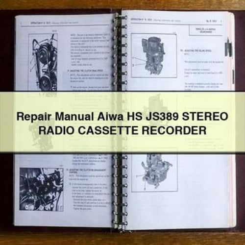 Repair Manual Aiwa HS JS389 Stereo RADIO CASSETTE RECORDER PDF Download