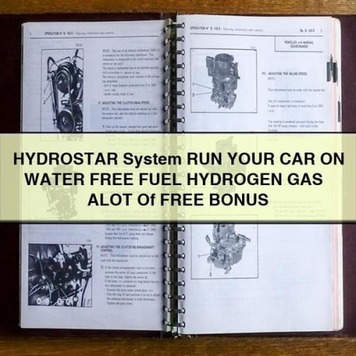 Sistema HYDROSTAR HAGA FUNCIONAR SU AUTO CON COMBUSTIBLE SIN AGUA GAS HIDRÓGENO + MUCHOS BONIFICACIONES GRATIS