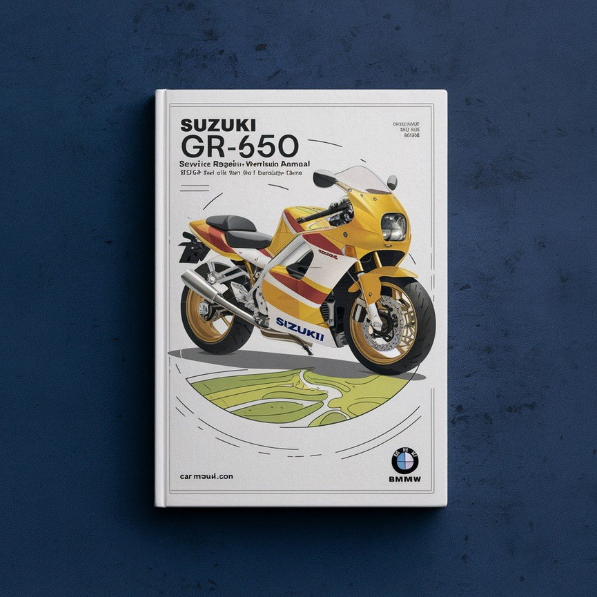 Manual de taller y reparación de Suzuki GR650 GR 650 1983 83