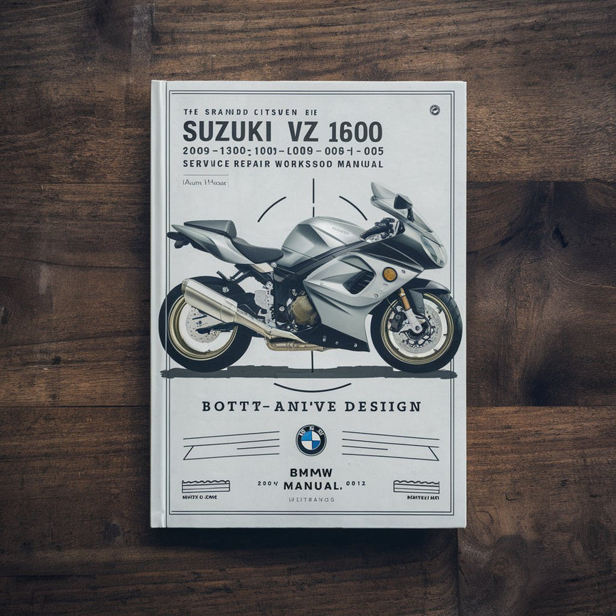 Suzuki VZ1600 VZ 1600 2004 2005 04 05 Service Repair Workshop Manual