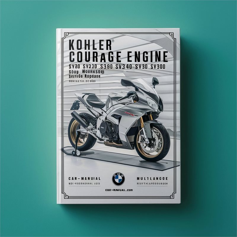 Kohler Courage Series Engine SV480 SV530 SV540 SV590 SV600 SV620 Shop -covers All YOU Need Know Service Repair Workshop Manual PDF