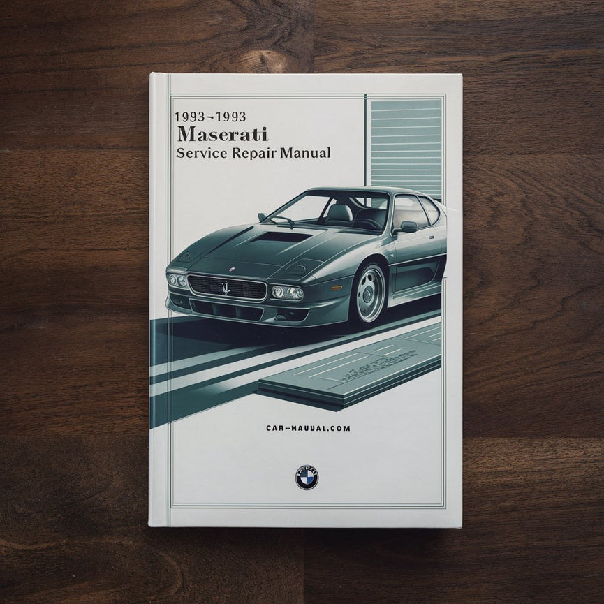 Manual de servicio y reparación de Maserati Biturbo 1983-1993