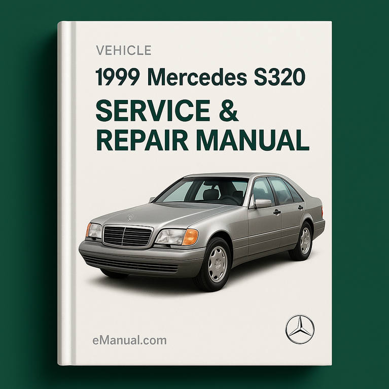 1999 Mercedes S320 Service Repair Manual 99
