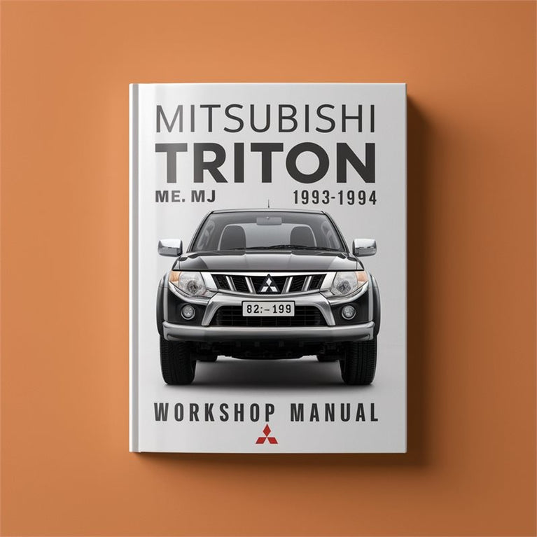 Mitsubushi TRITON ME MH MJ 1983-1994 Model Workshop Manual PDF