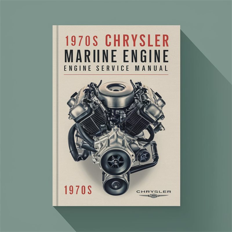1970s M440 chrysler marine inboard engine Service Manual PDF
