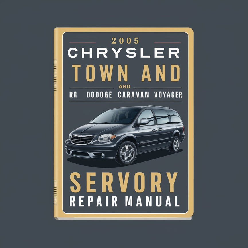 2005 Chrysler Town and Country RG Dodge Caravan Voyager Factory Service Repair Manual