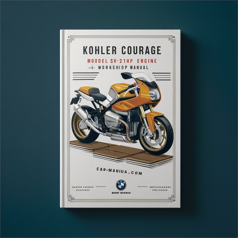 Kohler Courage Series Model SV610 21HP Engine Service Repair Workshop Manual PDF