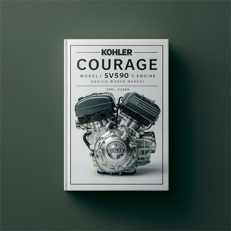 KOHLER COURAGE Model SV590 19HP Engine Workshop Manual PDF