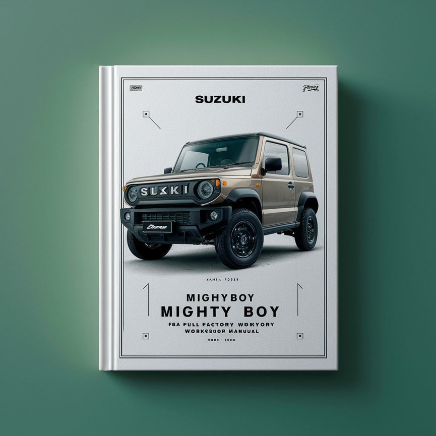 Manual de taller completo de fábrica de Suzuki MIGHTYBOY MIGHTY BOY F5A