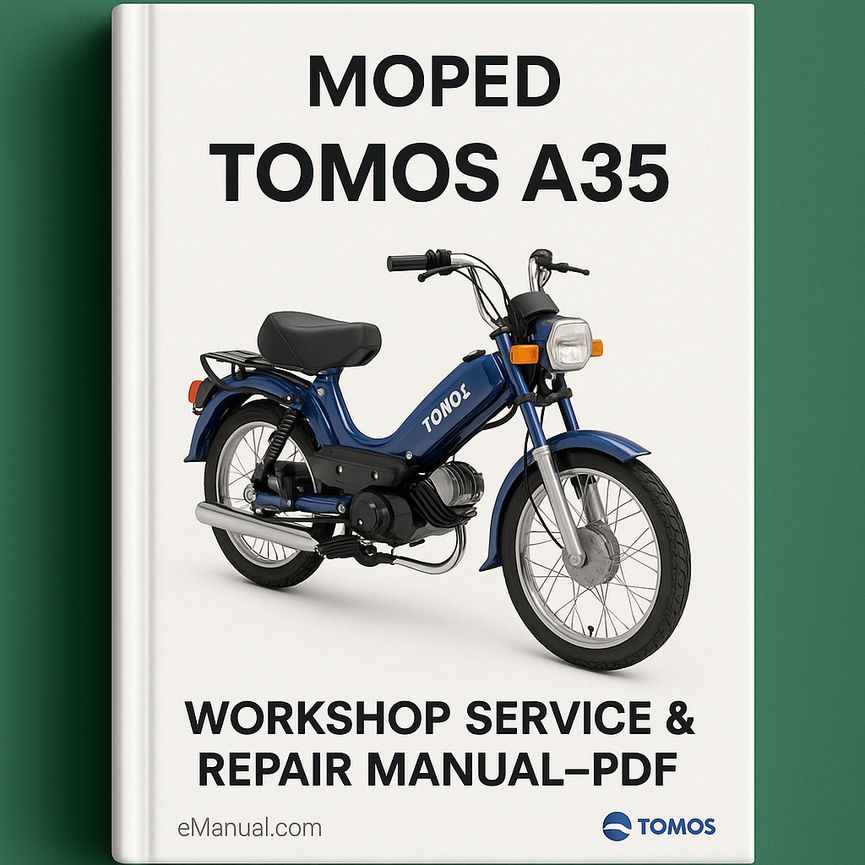 Tomos A35 Moped Workshop Service Repair Manual-PDF