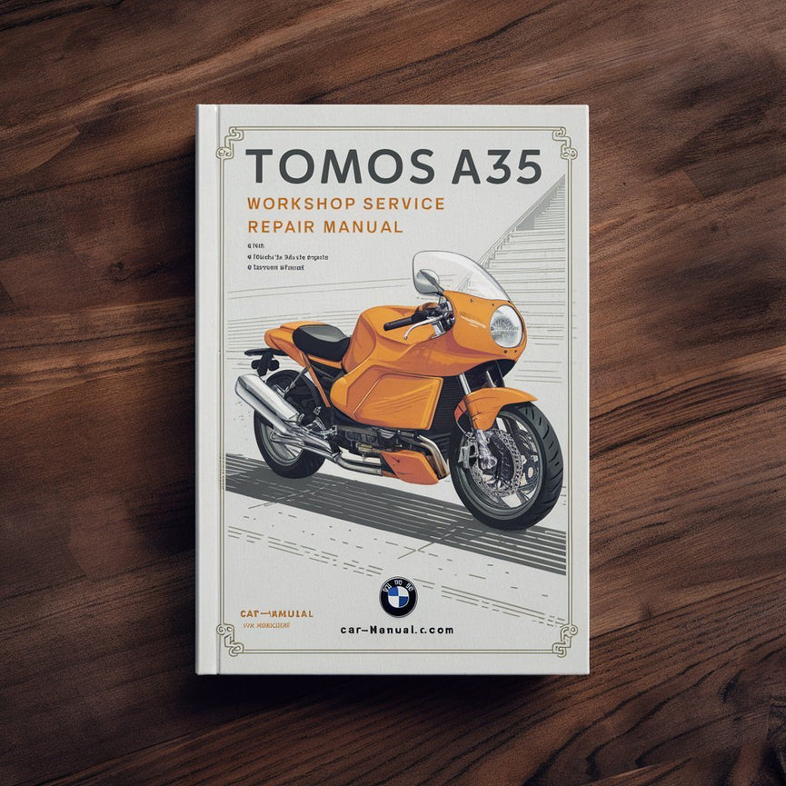 Tomos A35 Moped Werkstatt-Service-Reparaturhandbuch-