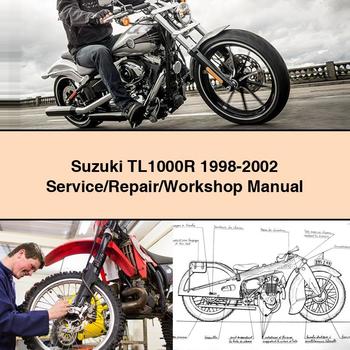 Manual de taller, reparación y mantenimiento de Suzuki TL1000R 1998-2002