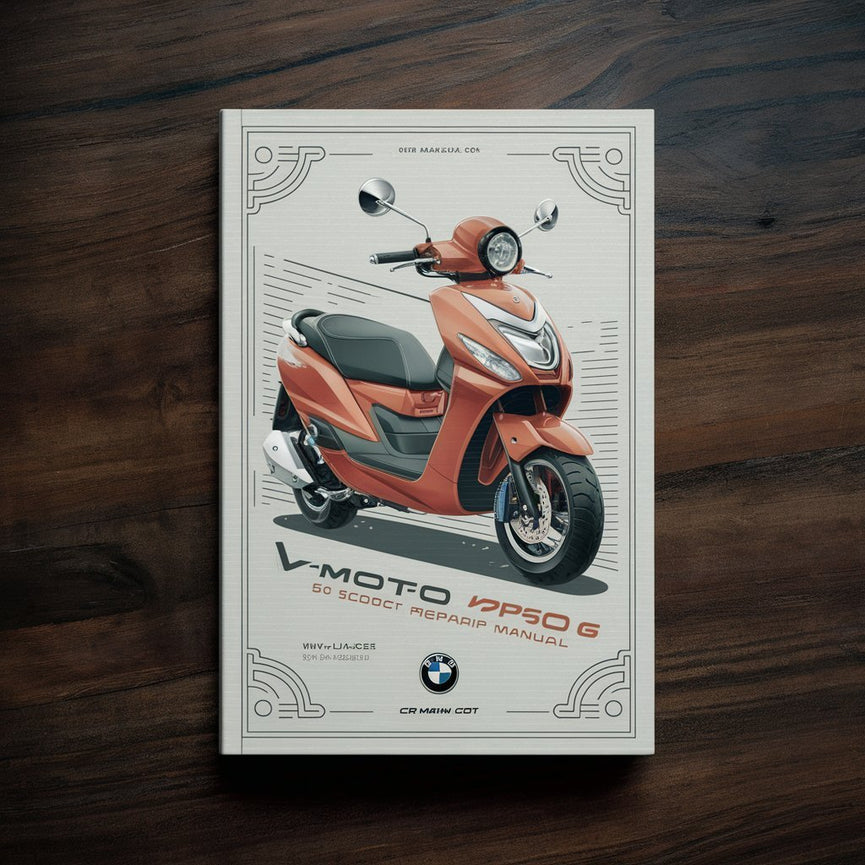 Manual de reparación de fábrica del scooter VMOTO MONZA JP50 50CC