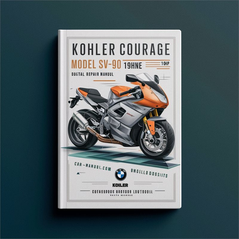 Kohler Courage Series Model SV590 19HP Engine Digital Service Repair Workshop Manual PDF