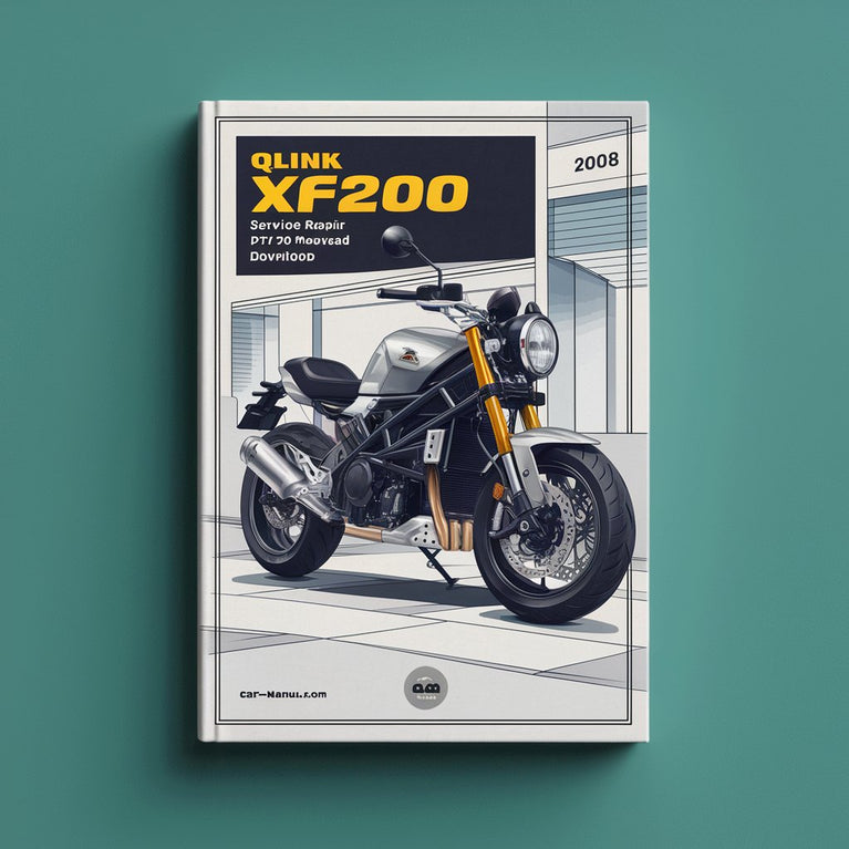 Manual de servicio y reparación de motocicletas QLINK XF200 XP200 2008-2012