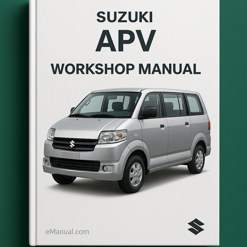 Suzuki APV Service- und Reparaturwerkstatthandbuch