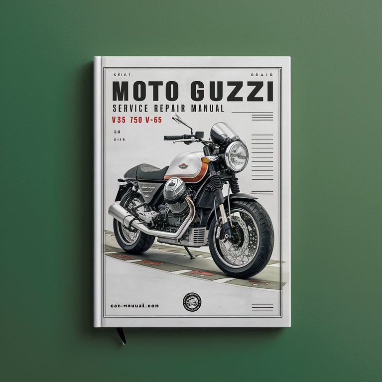 Manual de servicio y reparación de MOTO GUZZI v35 v50 v65 de