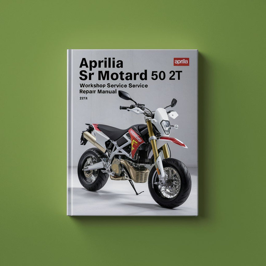 Aprilia SR Motard 50 2T Werkstatt-Service-Reparaturhandbuch