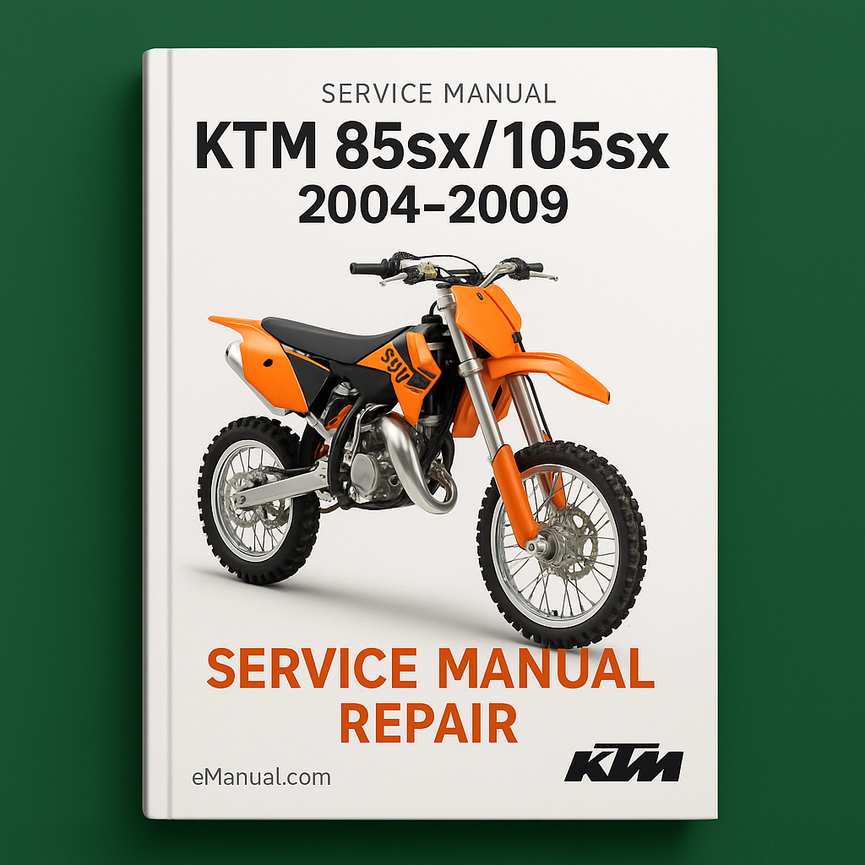 KTM 85sx/105sx Service Manual Repair 2004-2009 85 105 sx