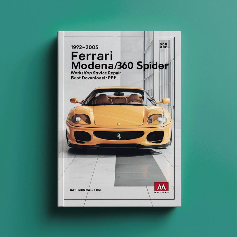 1992-2005 Ferrari 360 Modena/360 Spider Workshop Service Repair Manual Best -1117MB